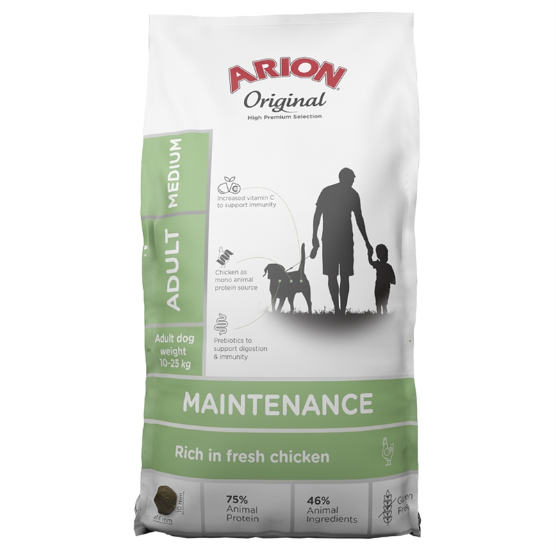 Arion Maintenance Medium 12 kg. - Køb hos Lundemøllen