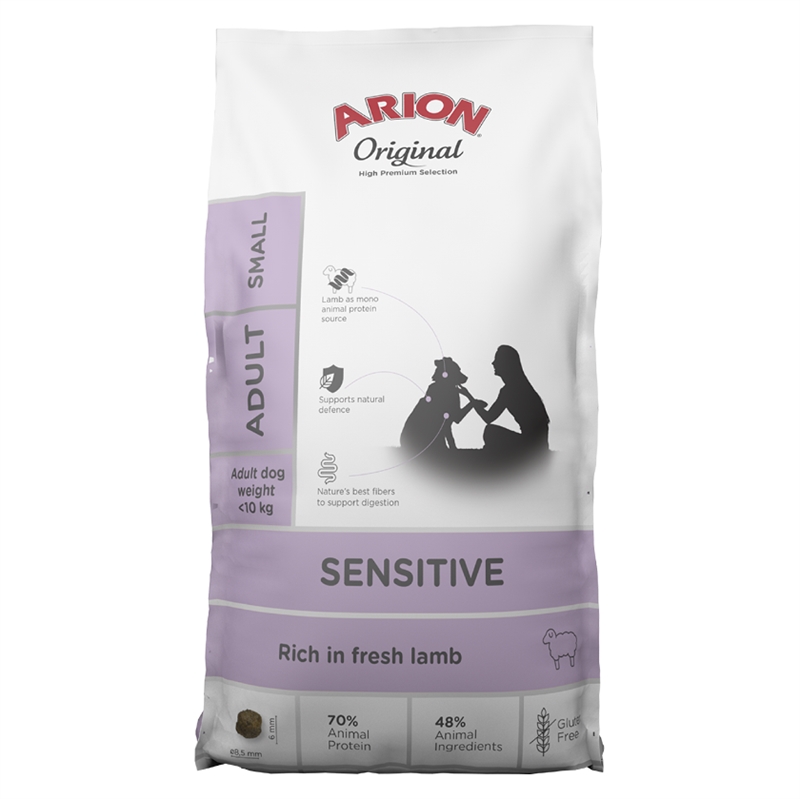 Arion Sensitive Small 2 kg. - Køb hos Lundemøllen