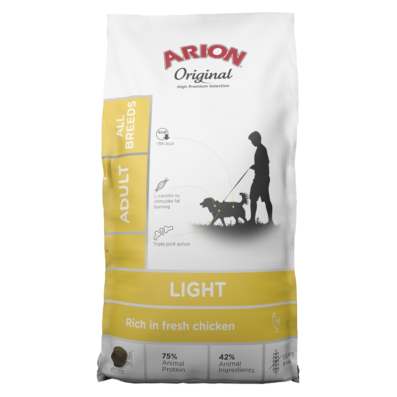 Arion Light, all breed 12 kg. - Hos Lundemøllen