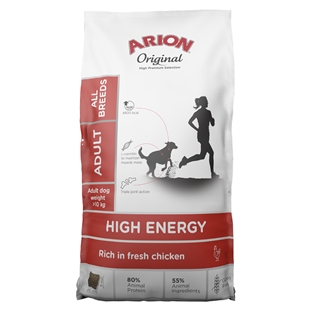 Arion High Energy, all breed 12 kg - Hos Lundemøllen