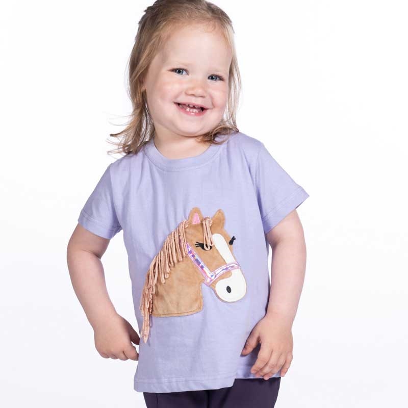 HKM junior t-Shirt "Fluffy Lola" - lavender