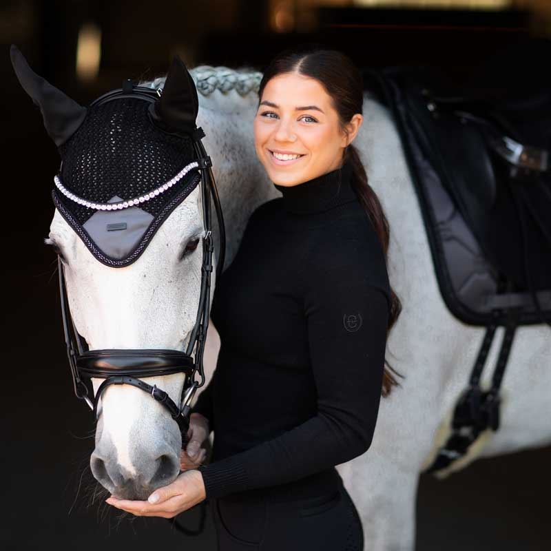 Equestrian Stockholm hut i grå/blå