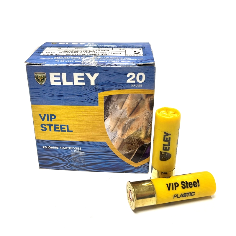 Eley VIP Steel kal. 20/70 - Hos Lundemøllen