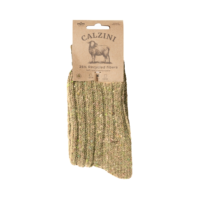 MJM Socks Rib Soft – Wool Mix - Hos Lundemøllen