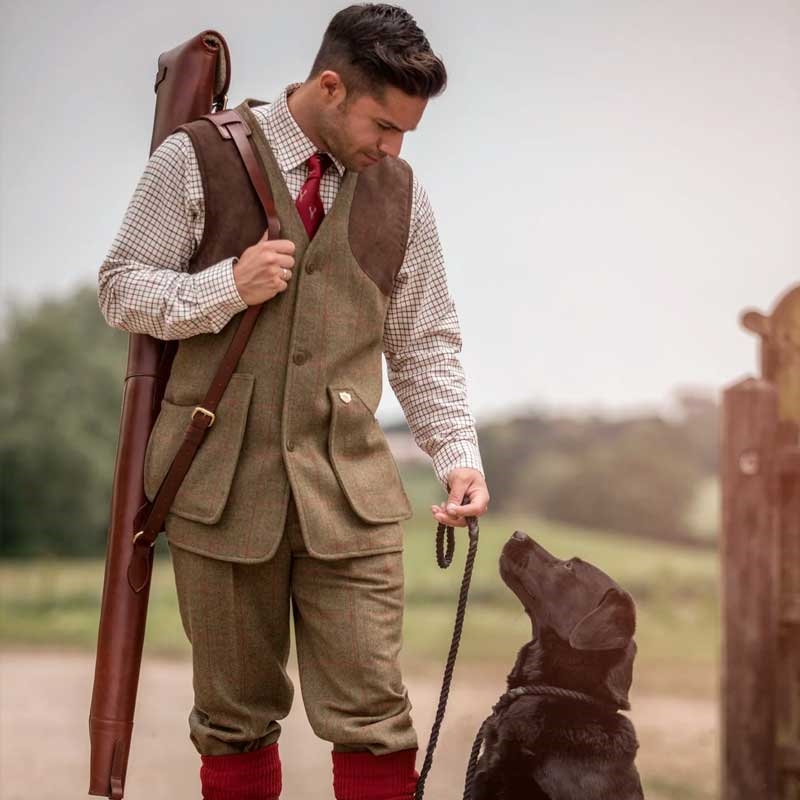 Alan Paine waistcoat til jagt på jæger