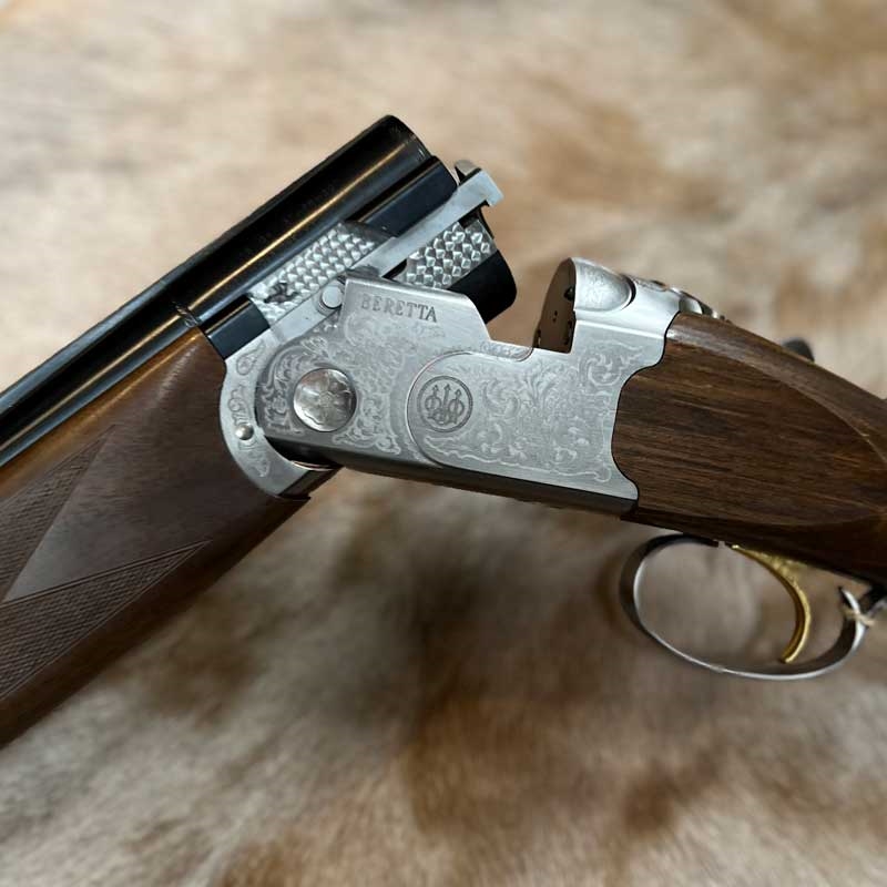 Beretta Silver Pigeon Kaliber 20 tæt på åben