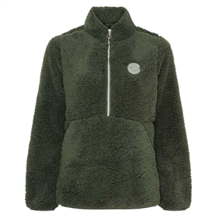 Equipage teddyfleece forest grøn