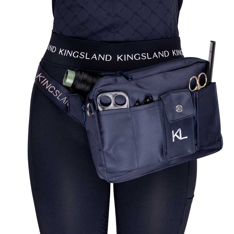 Kingsland plaiting bag "Jalen" - navy