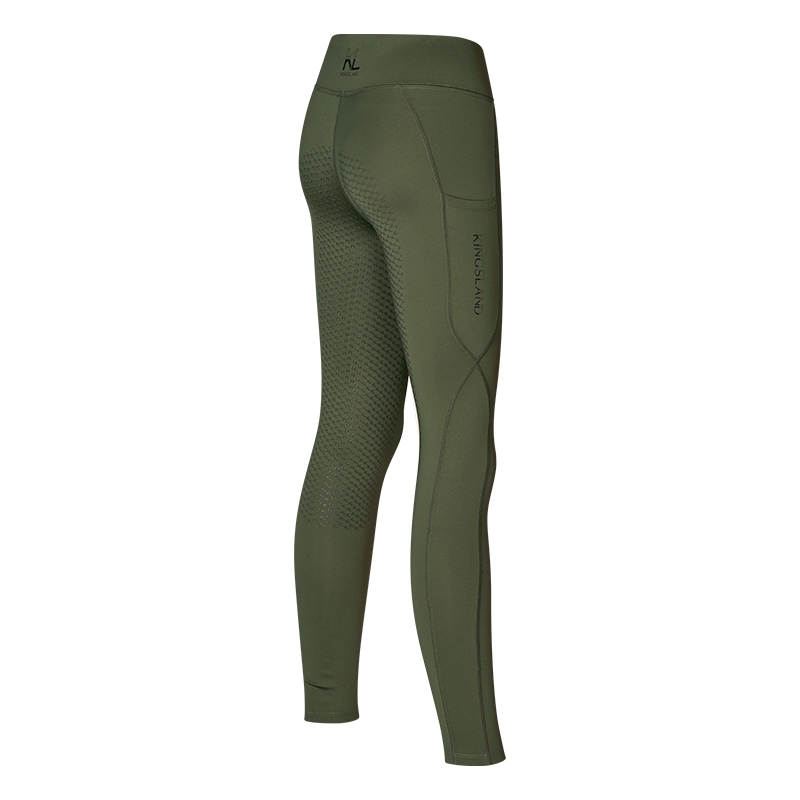 Kingsland tights "Vera" F-grip - green beetle