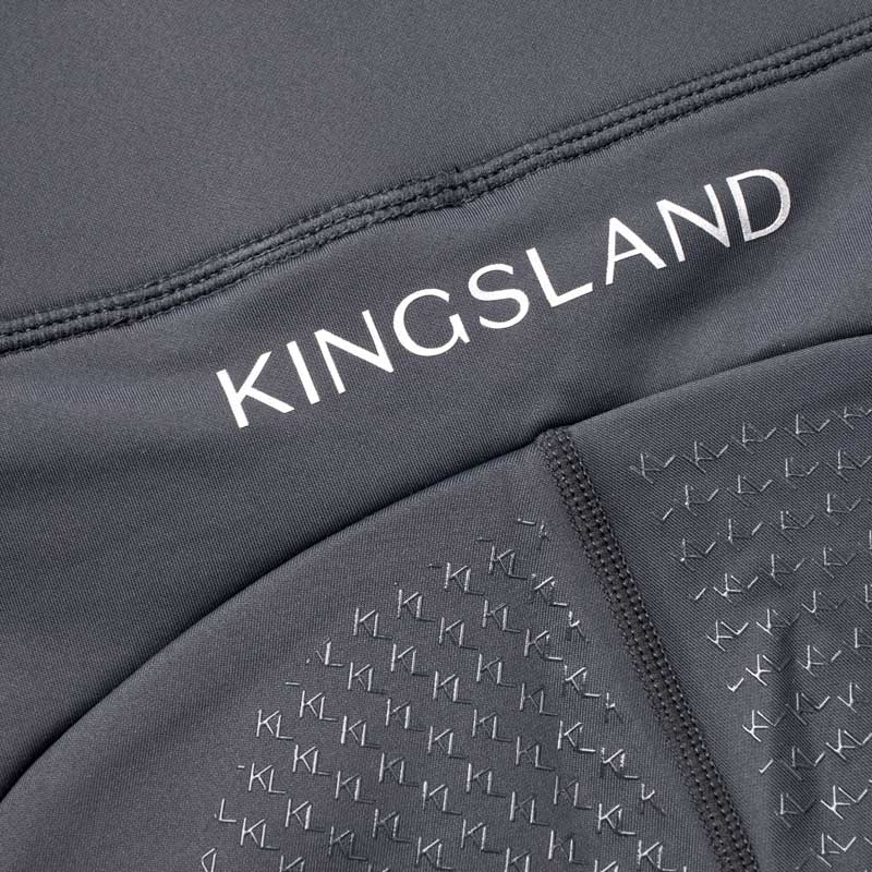 tæt på logo bagpå af Kingsland ridetights KLvalerie