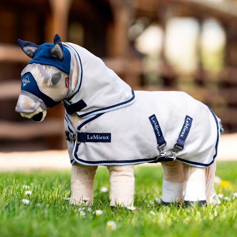 Lemieux "Mini Pony" flue dækken - navy