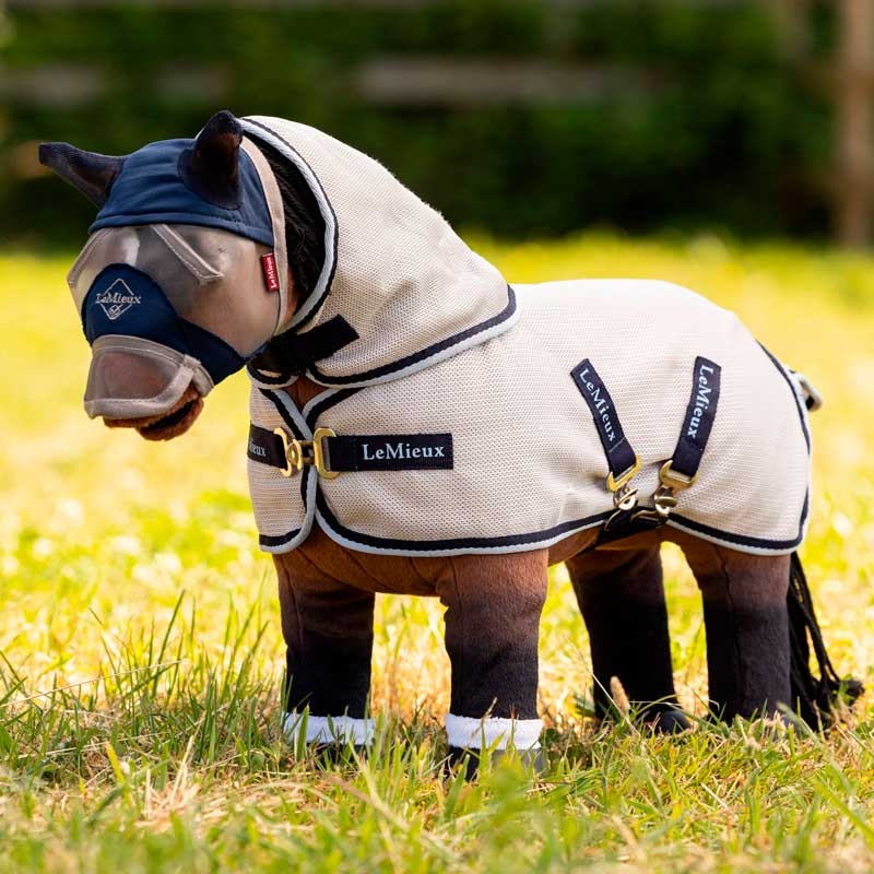 Lemieux "Mini Pony" flue dækken - navy