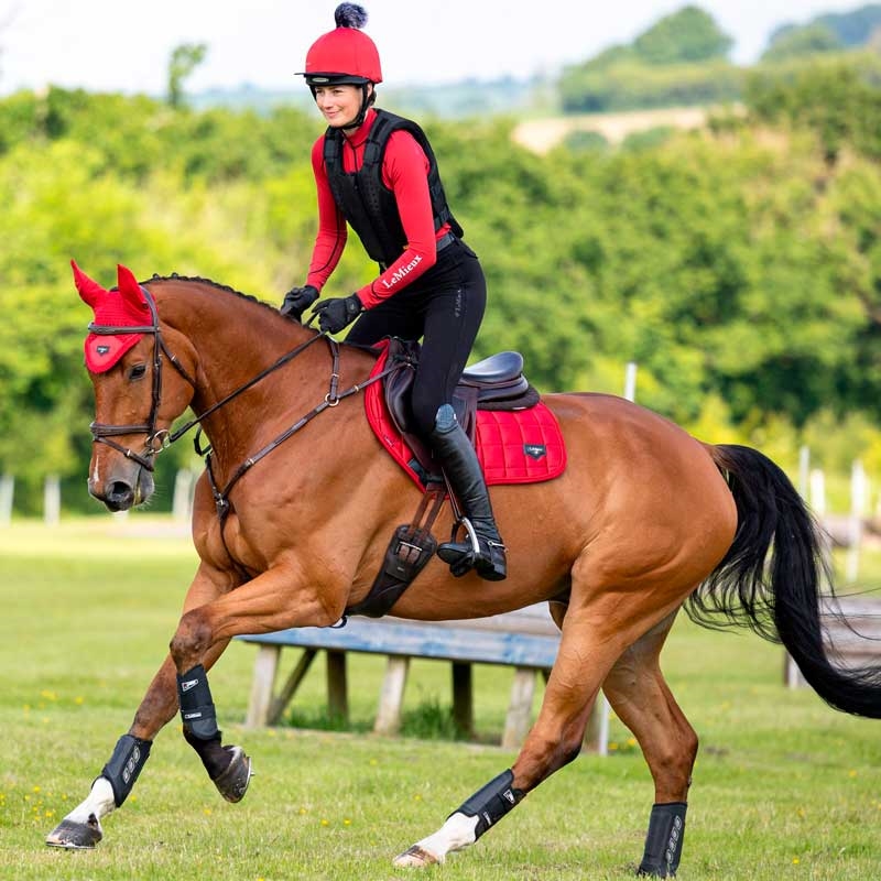 LeMieux Loire "Legacy" Jumping underlag - chilli