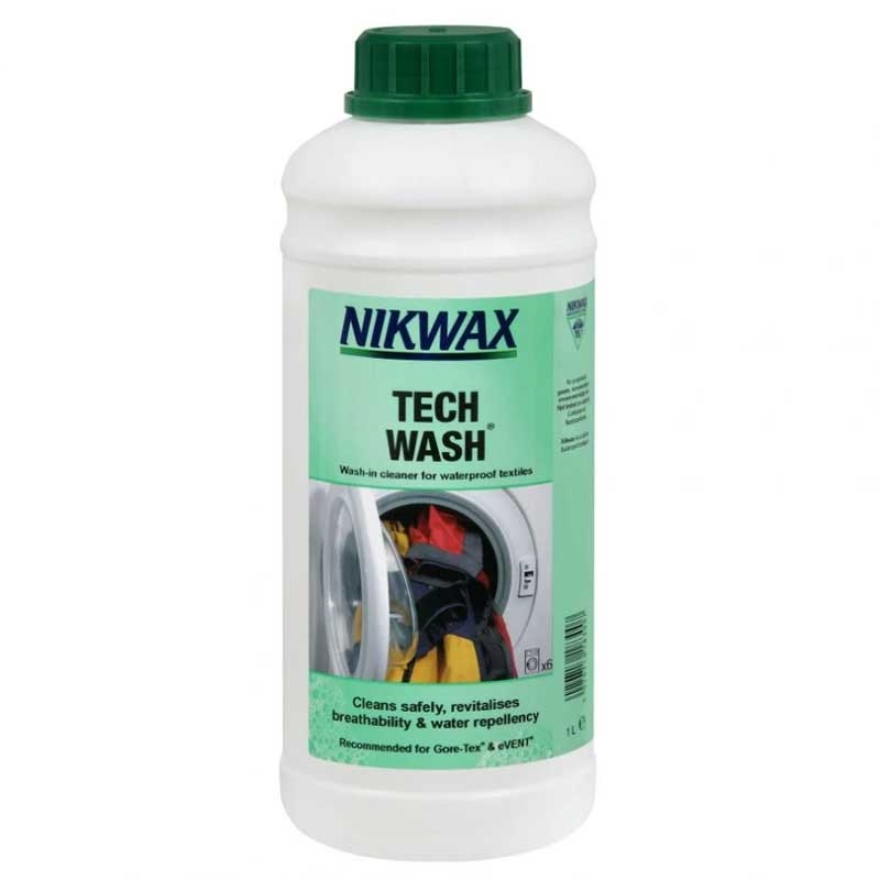 NIKWAX Tech Wash - vaskemiddel til dækkener og tøj 1000ml.