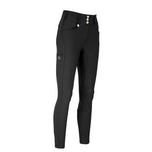 Pikeur ridebukser "New Candela" winter highwaist med fuldgrip - sort