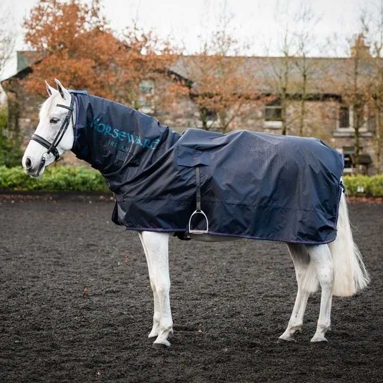 Horseware Rambo ridedækken "Mack in a Sack" - navy