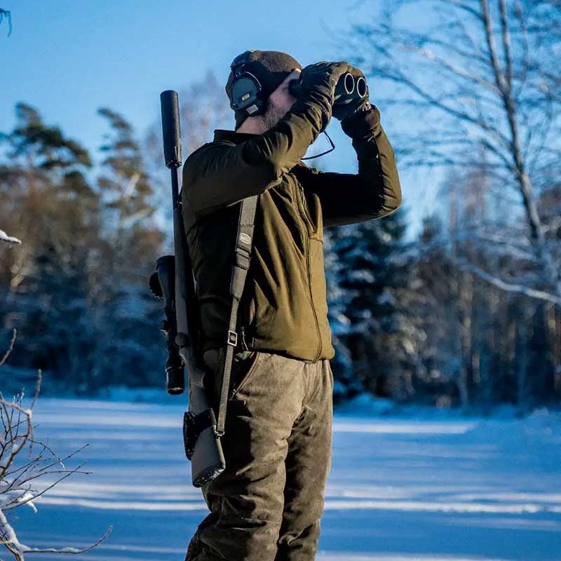 Seeland Celsius jakke på jæger fra siden