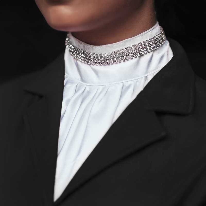 Equestrian Stockholm plastron "Crystal"