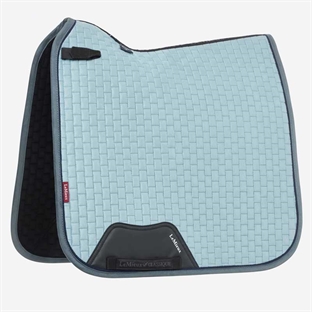 LeMieux Dressage Suede underlag - glacier