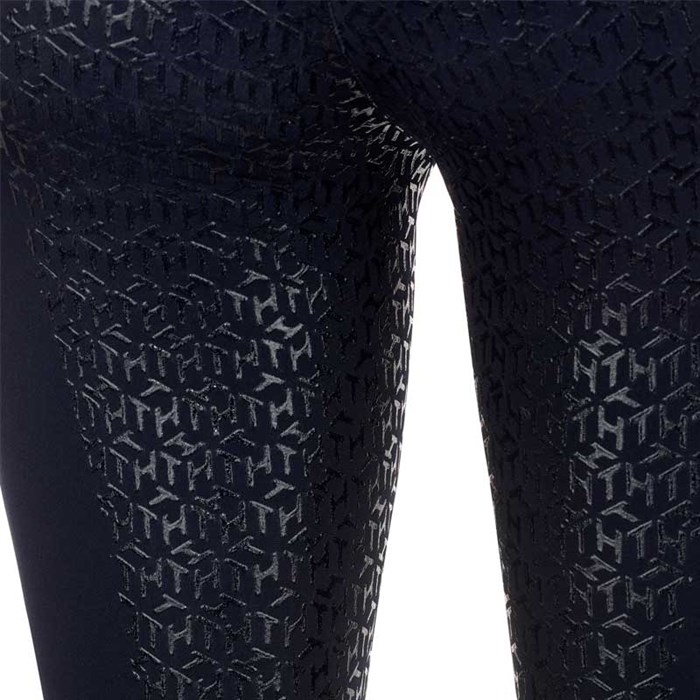 Tommy Hilfiger Thermo ridetights navy tæt på