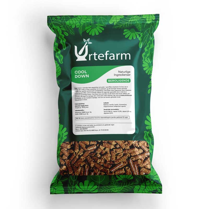 Urtefarm Cool Down Pellets 1 kg.