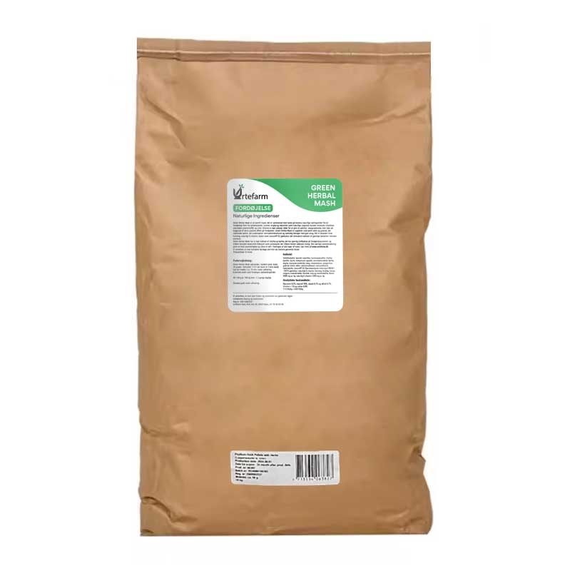 Urtefarm Green Herbal Mash 15kg.