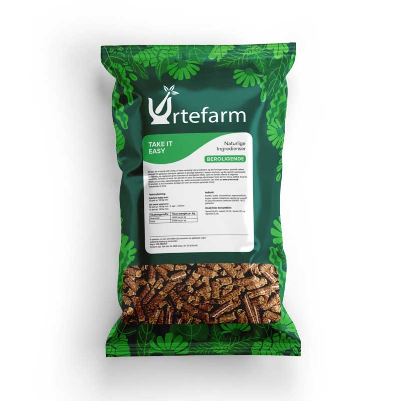 Urtefarm Take It Easy pellets 1kg.