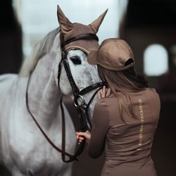 Equestrian Stockholm cap - champagne